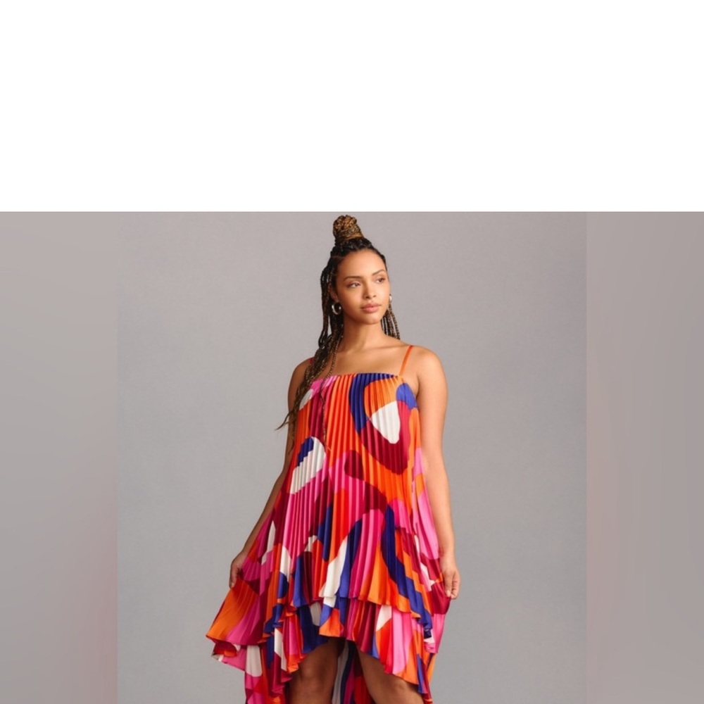 Anthropologie Hutch brand pleated dress